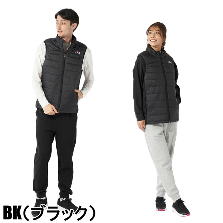 楽天市場】FILA フィラ ユニセックス 電熱ベスト 中綿 441927 アウター 