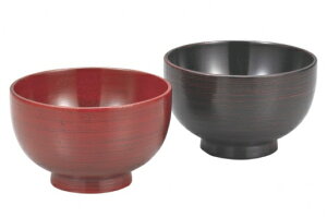 山中漆器 夫婦汁椀 外サビ根来・曙塗<ギフト プレゼント 贈答品 お祝い お返し 結婚 引っ越し 普段使い>