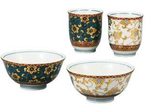 九谷焼 睦揃 鉄仙唐草<九谷焼 和食器 鉢 小鉢 人気 ギフト セット 贈り物 結婚祝い/内祝い/お返し>