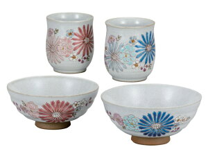 九谷焼 睦揃 華 色絵 遊<九谷焼 和食器 鉢 小鉢 人気 ギフト セット 贈り物 結婚祝い/内祝い/お返し>