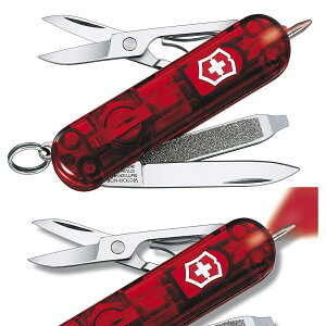 ビクトリノックス VICTORINOX 0.6226.T シグネチャーライト T 半透明レッド【並行輸入品】