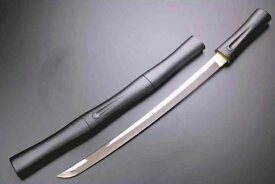 【OG-48】　美術刀剣　日本刀　竹黒塗　小刀　模造(美術装飾)品