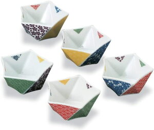 九谷焼 3.2号小鉢揃 ちよ紙<九谷焼 和食器 人気 ギフト セット 贈り物 結婚祝い/内祝い/お返し/敬老の日/父の日/母の日>