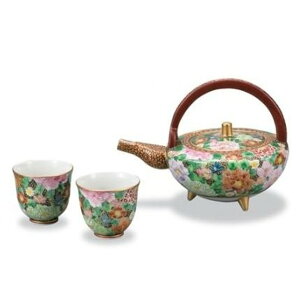 九谷焼 屠蘇器 金花詰<お屠蘇セット 迎春 正月 お祝い>