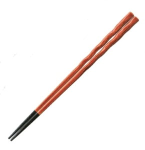 【メール便】PBT樹脂塗箸(抗ウィルス塗)22.5cm 渦調箸漆調春慶先乾漆塗(耐熱200℃ 洗浄機/消毒保管庫/レンジ対応)業務用割烹料理/ホテル旅館等