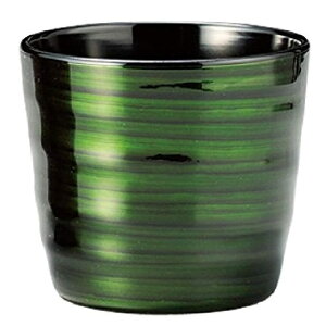 越前漆器・越前塗 雅乃 緑透 ロクロ目カップ(食洗機対応)