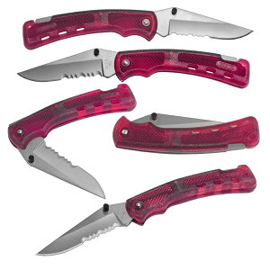 バックナイフ BUCK 444REX バックライト II レッド 半波