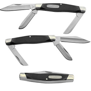 バックナイフ BUCK 301BKS ストックマン ブラック