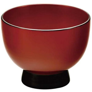 会津漆器・会津塗 多用椀 (漆・手塗)朱