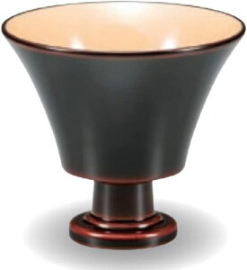 越前漆器 高足カップ 約155ml デザートやアイスクリームカップ等にも・・