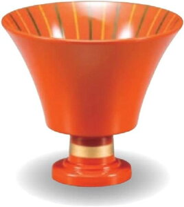 越前漆器 十草高足カップ 約155ml