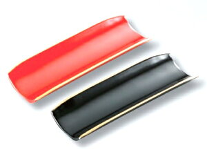 越前漆器 渕金 朱/黒 オシボリ入 おしぼり入れ 17.4×6.2×2cm