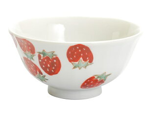 九谷焼 川合孝知 イチゴ飯碗<九谷焼 和食器 鉢 小鉢 人気 ギフト セット 贈り物 結婚祝い/内祝い/お返し>