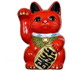 楽天市場 赤 招き猫の通販