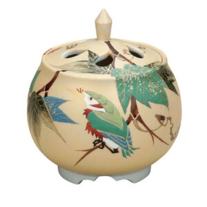 九谷焼 3.8号香炉 カワセミ 木箱<新築 開業 引っ越し 結婚 お祝い お返し 海外土産 敬老の日 父の日 母の日>