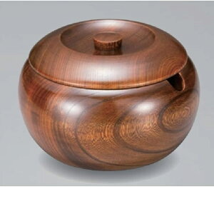 越前漆器・越前塗 漆遊館 欅 みかん形 飯器 3人用