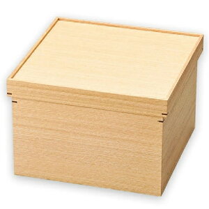 越前漆器・越前塗 雅乃 白木塗 タモ 箱形茶びつ