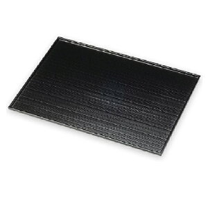 越前漆器・越前塗 雅乃 130面取長角盆 黒