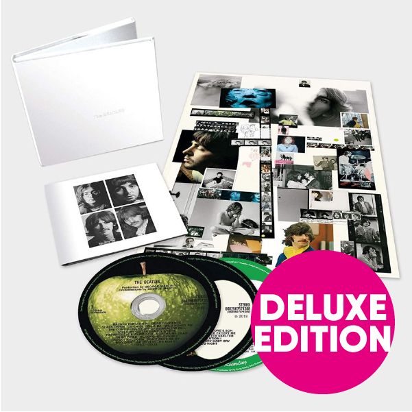 ビートルズ CD アルバム THE BEATLES WHITE ALBUM DELUXE EDITION 3枚組 50周年記念 輸入盤 ALBUM 送料無料 ザ・ビートルズ ホワイトアルバム