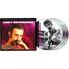 フランクザッパ CD アルバム FRANK ZAPPA FUNKY NOTHINGNESS 3枚組 輸入盤 フランク・ザッパ フランクザッパCD