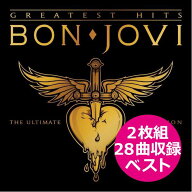 ボンジョヴィ CD アルバム BON JOVI GREATEST HITS THE ULTIMATE COLLECTION 2枚組 輸入盤 ボン・ジョヴィ