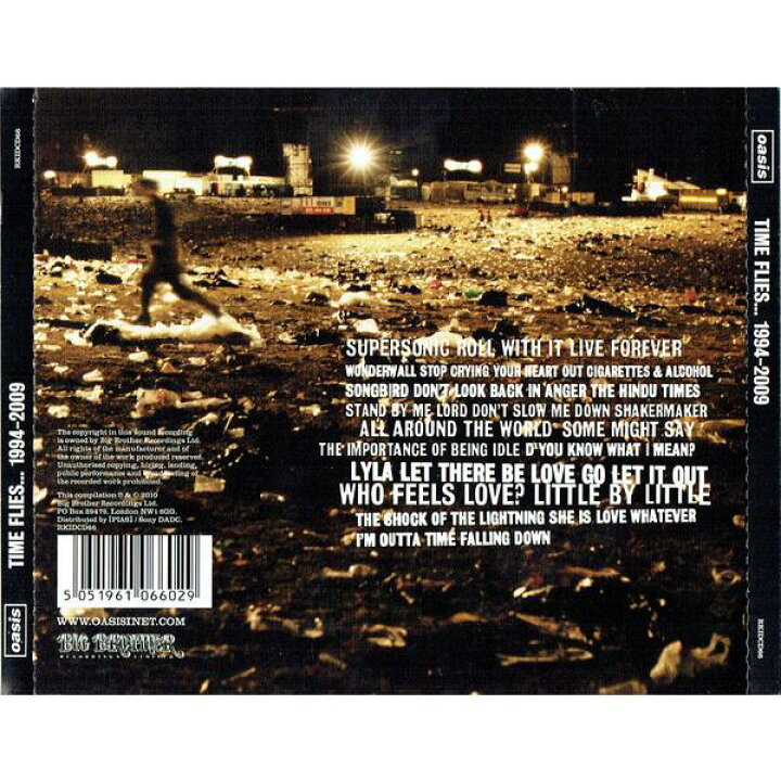 楽天市場】オアシス ベスト CD アルバム OASIS TIME FLIES 1994 - 2009 