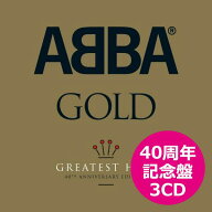 アバ CD アルバム GOLD GREATEST HITS 40周年記念盤 3枚組 輸入盤 [ ABBA ]