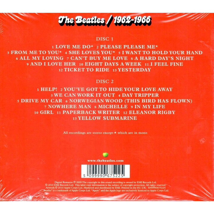 ビートルズ CD アルバム THE BEATLES 1 ALBUM ビートルズ1 ベストアルバム REMASTER