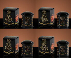 「ギフト包装 お得な4個セット」シンガポールの高級紅茶 TWG シリーズ1837 Black Tea 1837ブラックティー4箱*各20g入り茶葉)■リボン ティーダブルジー ティーダブリュージー ティー