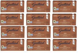 「お得な12箱セット」ギタードチョコレートグルメベーキングバー 無糖チョコレート 170g×12 Guittard Chocolate Gourmet Baking Bars, Unsweetened Chocolate, 6 Ounce (Pack of 12)