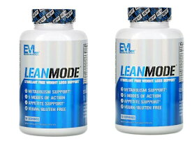 お得な2本セット」EVLution Nutrition　Lean Mode（リーンモード）150ベジカプセル×2本