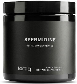 Toniiq 社 天然米胚芽由来 スペルミジン ポリアミン spermidine サプリメント120粒入り