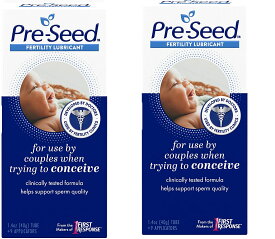 「お得な2本セット」プレシードパーソナル潤滑剤40g×2本・Pre-Seed Fertility-Friendly Lubricant