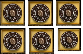 ■お得な6箱セット■BVLGARI IL CIOCCOLATO（ブルガリイルチョコラート）ブルガリ チョコレート ジェムズ ティラミス（1個入）×6箱セットギフトリボン/手提げ6袋つき/クール便/ホワイトデー高級チョコレート