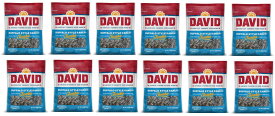 「お得な12袋セット」David社 Sunflower Seeds ひまわりの種バッファロースタイルランチ148g×12袋 ひまわりの種 食用