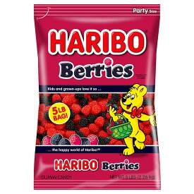 ■入荷次第発送■Haribo社 グミキャンディーベリー味2.26kg入りHaribo Gummi Candy, Berries, 5 Pound Bag
