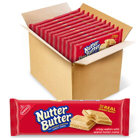 Nutter Butter社ピーナッツバターウエハースクッキー12本セットPeanut Butter Wafer Cookies, 12 - 10.5 oz packages