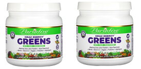「お得な2個セット」Paradise Herbs社ORAC-EnergyORAC-エナジー　有機野菜、青汁、野菜、ハーブを含むグリーンスーパーフード粉末364g×2本個