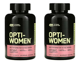 「お得な2本セット」OPTIMUM NUTRITION社Opti-Women（オプチウーマン）マルチビタミン 120錠×2本