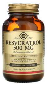 ソルガー レスベラトロール500mg 30錠 Resveratorol