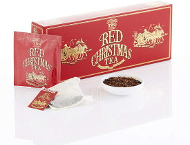 「ギフト包装」シンガポールの高級紅茶 TWGシリーズ1箱 (Red Christmas Tea-Tea pack (レッドクリスマスティー(赤茶ルイボス)*ティーパック)