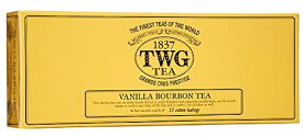 「ギフト包装」シンガポールの高級シンガポールの高級紅茶TWGシリーズVANILLA BOURBON - バニラブルボン - 15ティーパック　■リボン　ティーダブルジー ティーダブリュージー ティー