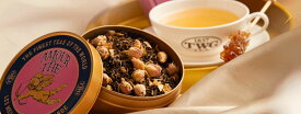 「ギフト包装」シンガポールの高級紅茶 TWGシリーズ/アムール・ド・テ(ダージリン薔薇入り)茶葉1缶100g入りと茶葉1袋50g入りバレンタイン/ホワイトデー