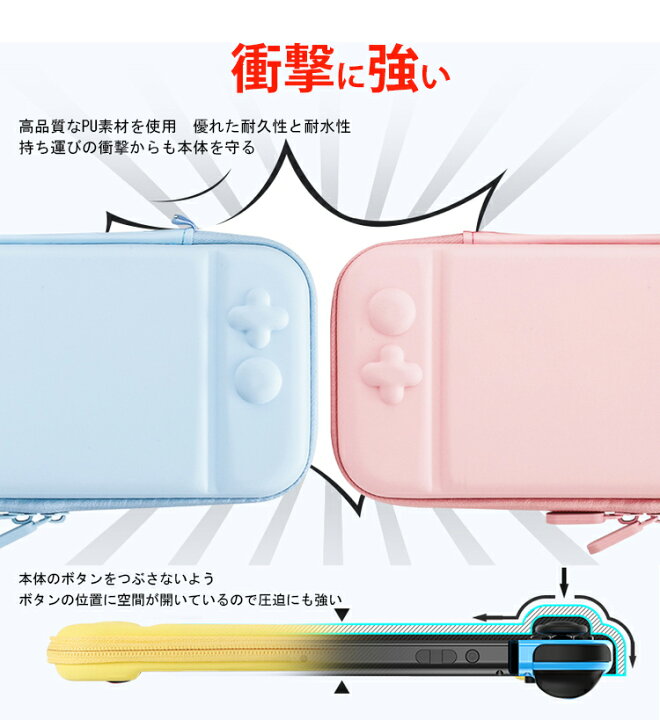 楽天市場】Nintendo Switch ケース 耐衝撃 保護カバー ゲームカード10 