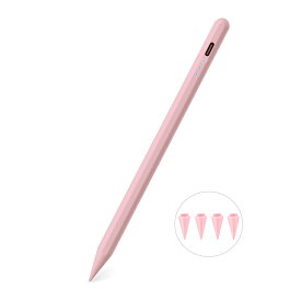 【楽天1位常連 残量表示/傾き感知】タッチペン iPad ペンシル スタイラスペン 極細 Type-C充電 iPad A16 第11世代 9876 第10世代 iPad Air Pro 12.9 11インチ 13インチ iPad mini7 Air5 Air4 mini6 パームリジェクション 途切れ/遅延/ズレ/誤操作防止