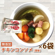 「送料無料」国産原料100％　完全無添加 チキンコンソメ 液体 10g×48袋 有機野菜使用
