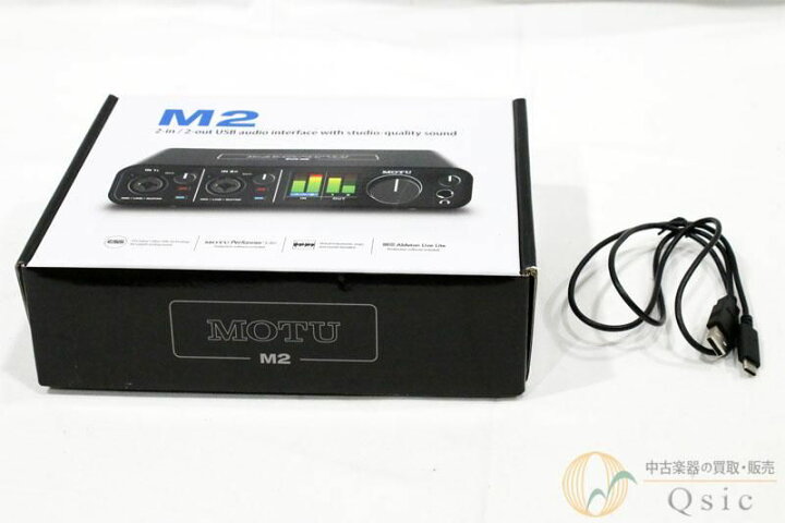 楽天市場】【中古】MOTU M2 [QL395]【神戸店在庫】 送料無料 機材 