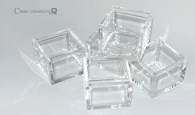 クリア升　1個【6.5寸重箱向き】