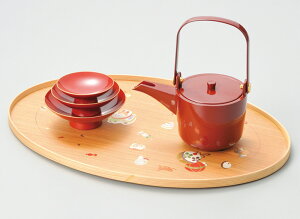 越前塗 十二支卓上屠蘇器 1組