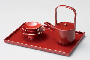 越前塗 屠蘇器 古代朱